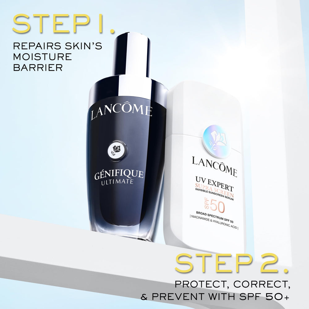 Fini lumineux sans voile blanc de Lancôme Supra Screen Invisible.