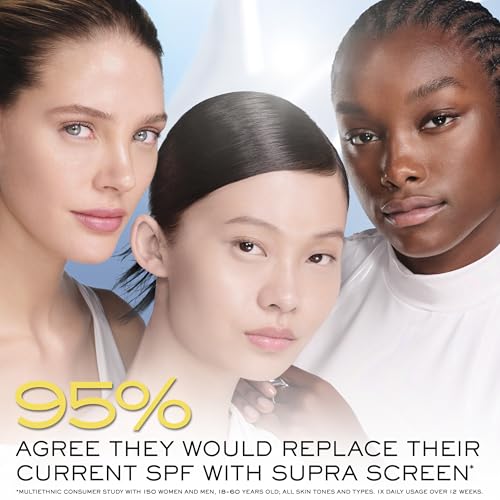 SPF 50+ adapté à toutes les peaux avec Lancôme Supra Screen Invisible.
