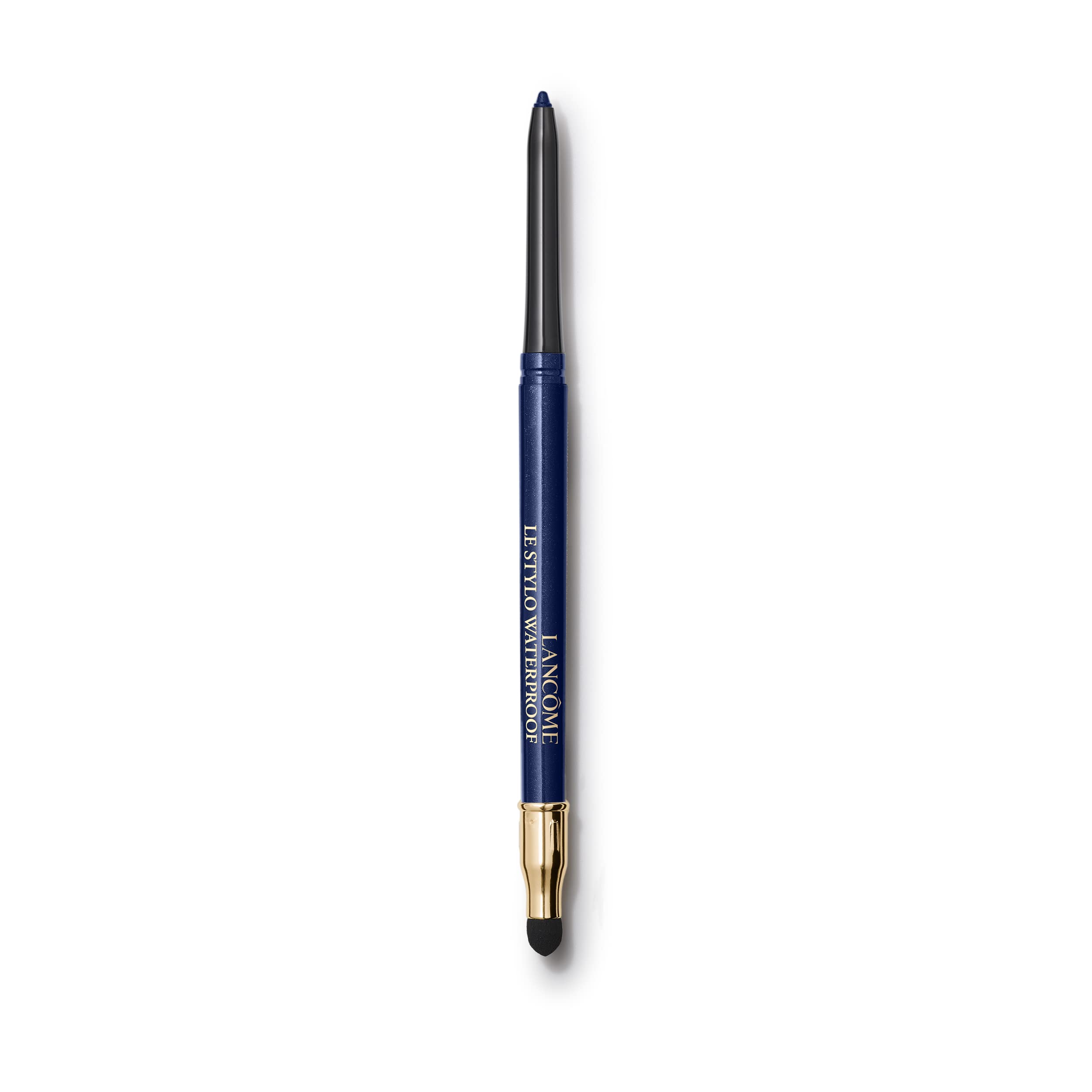 Lancôme Le Stylo Étanche crèmeux, échantillon montrant pigment intense et douceur.