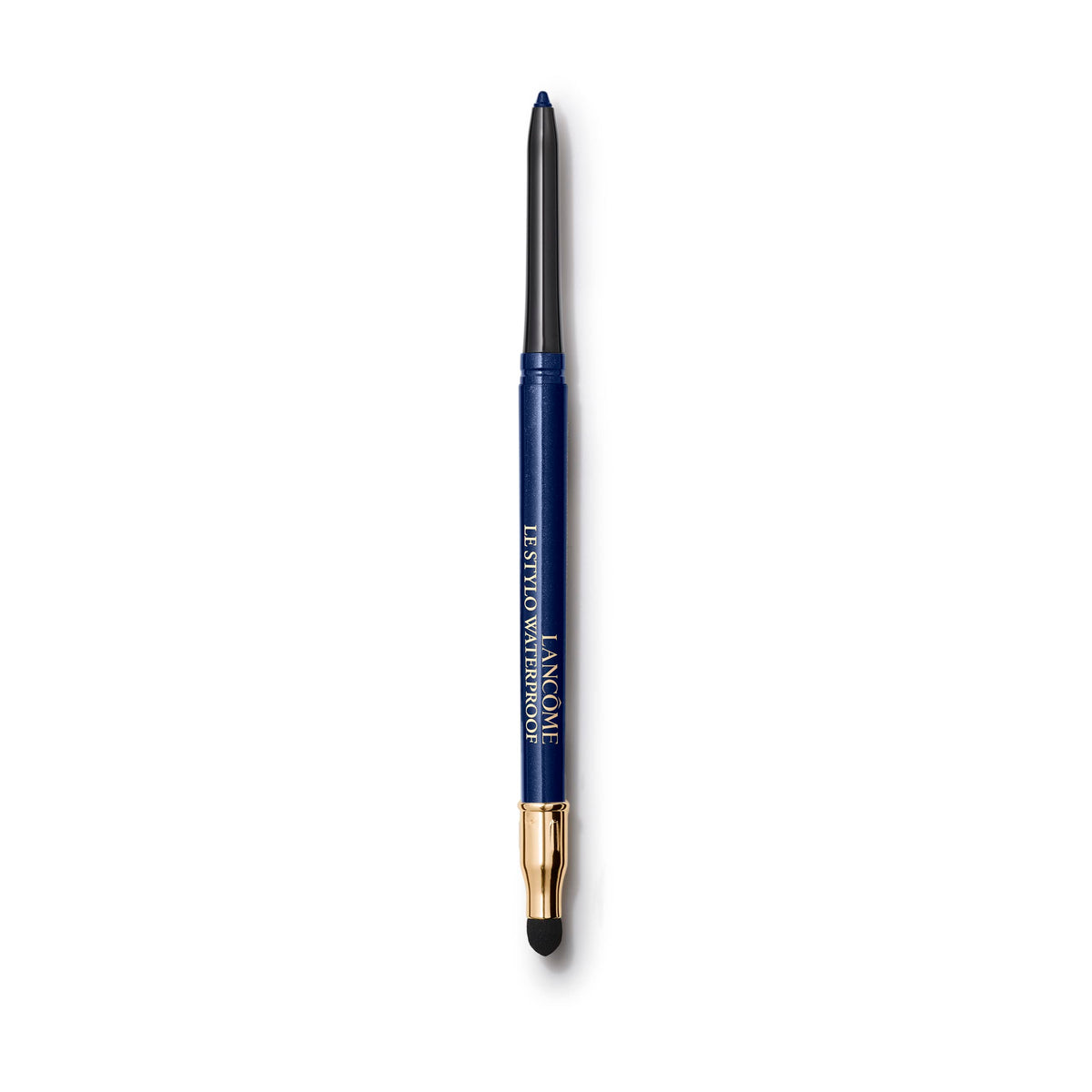 Lancôme Le Stylo Étanche crèmeux, échantillon montrant pigment intense et douceur.