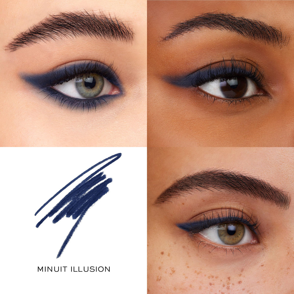 Lancôme Le Stylo Étanche estompe facilement pour un regard modulable et précis.