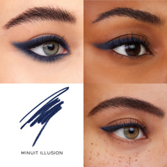 Lancôme Le Stylo Étanche estompe facilement pour un regard modulable et précis.