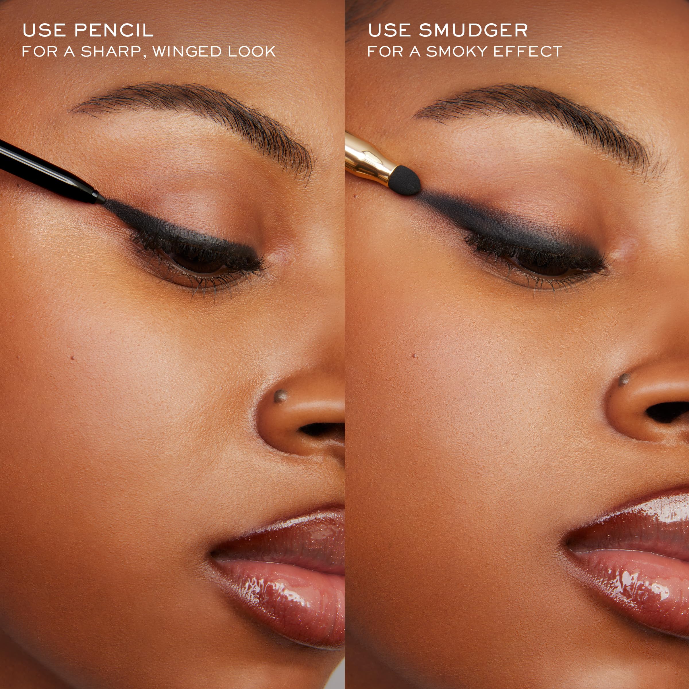 Smudger intégré du Stylo Yeux Bronze Rich pour un look smoky contrôlé.