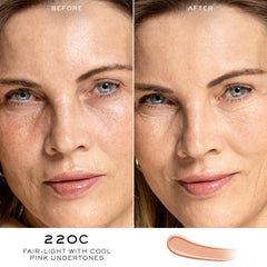 Lancôme Teint Idole Sérum-Concealer offre hydratation 24 h sur la peau.