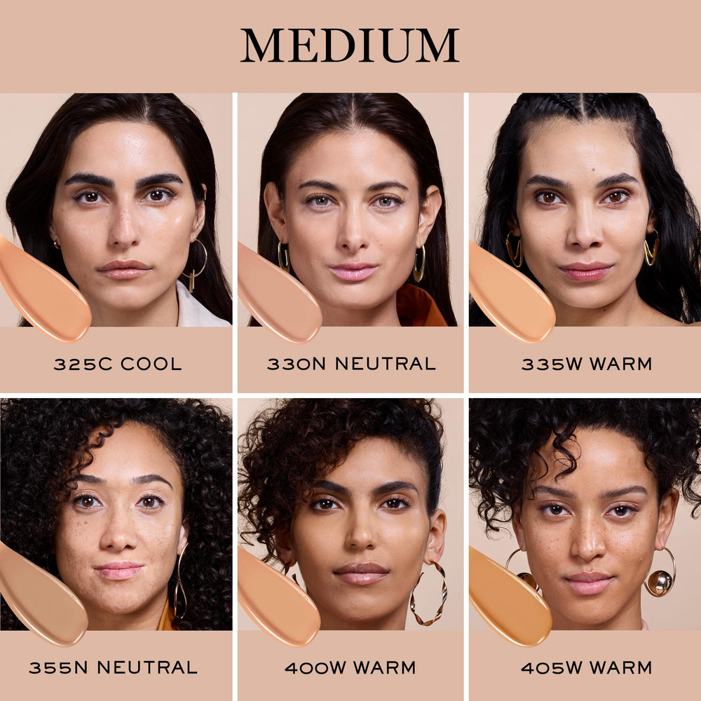 Lancôme Teint Idole Ultra Wear texture crème hydratante pour une peau lumineuse.