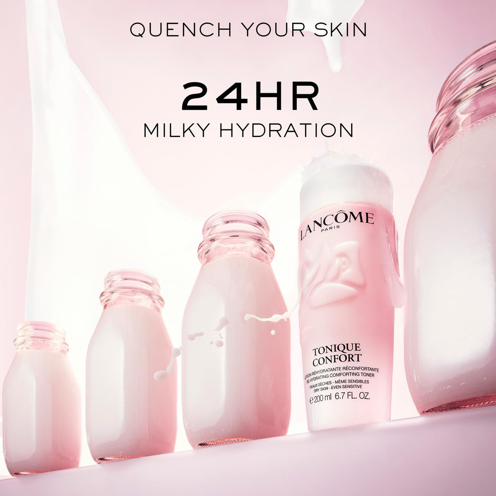 Formule adaptée à tous types de peau avec Tonique Confort.