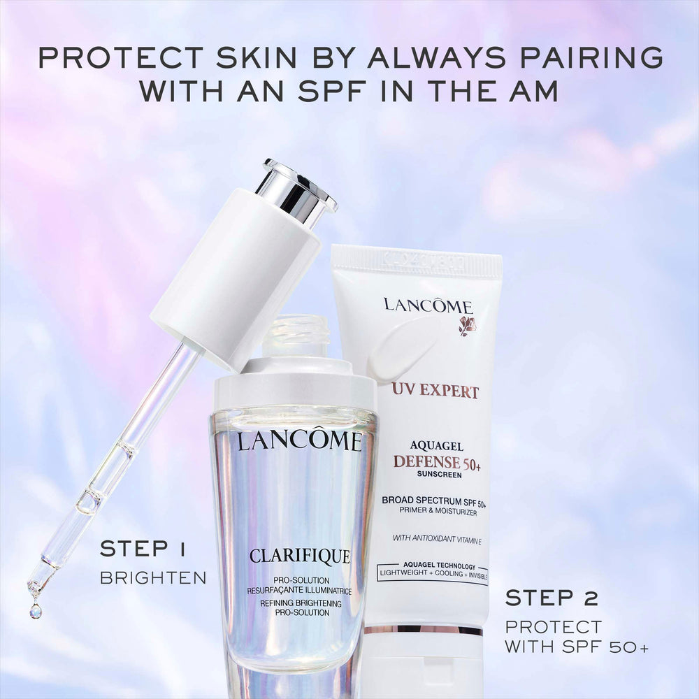 Lancôme UV Expert Defense – vitamine E pour l'antioxydant et soin cutané.