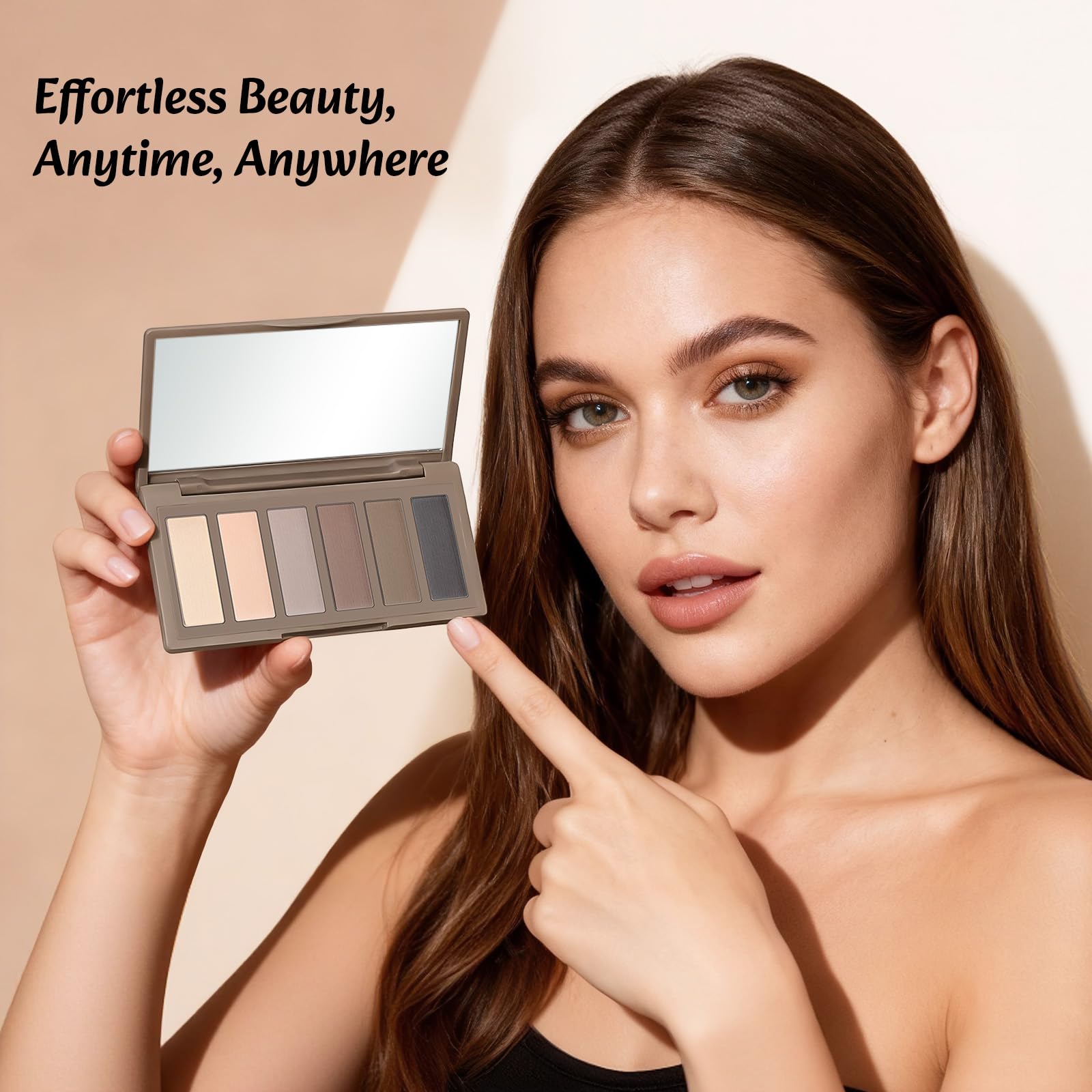 LANDMOON Nude Mini Palette format compact idéal pour le voyage