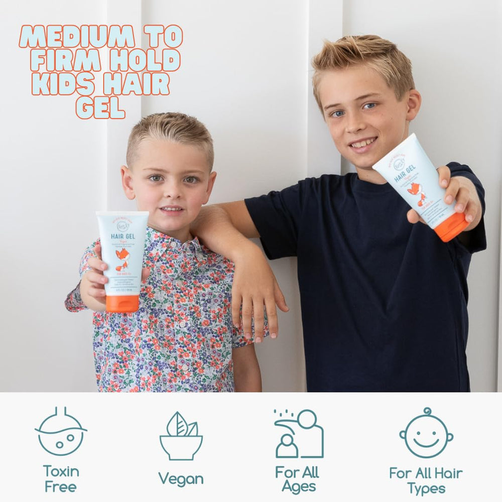 Gel cheveux enfant Lane & Co, coiffage doux pour mèches rebelles.