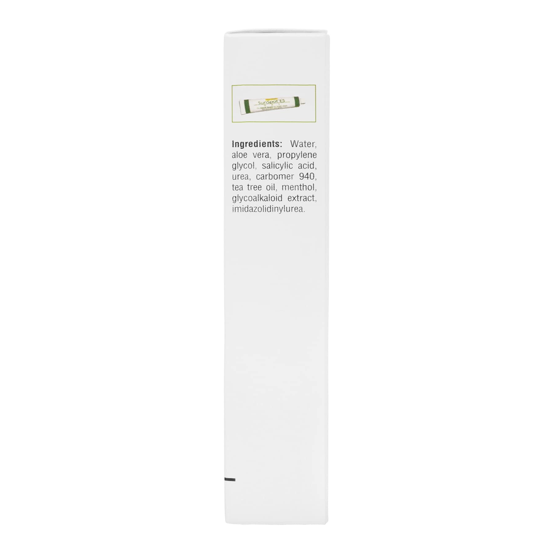 Lane Innovative SunSpot ES, application visage dans la routine, sensation rafraîchissante.