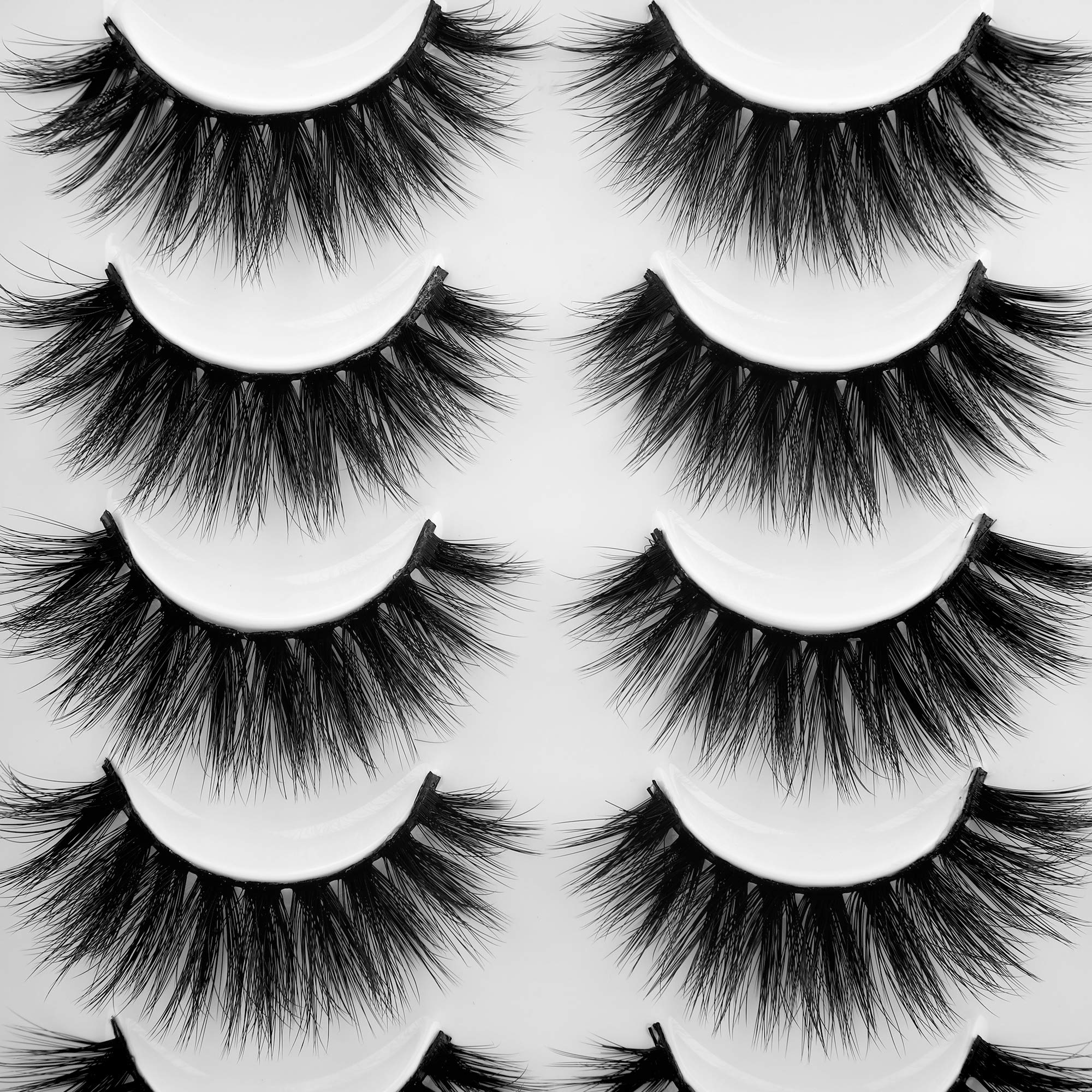 LANFLOWER faux cils naturels posés pour un regard discret et élégant.