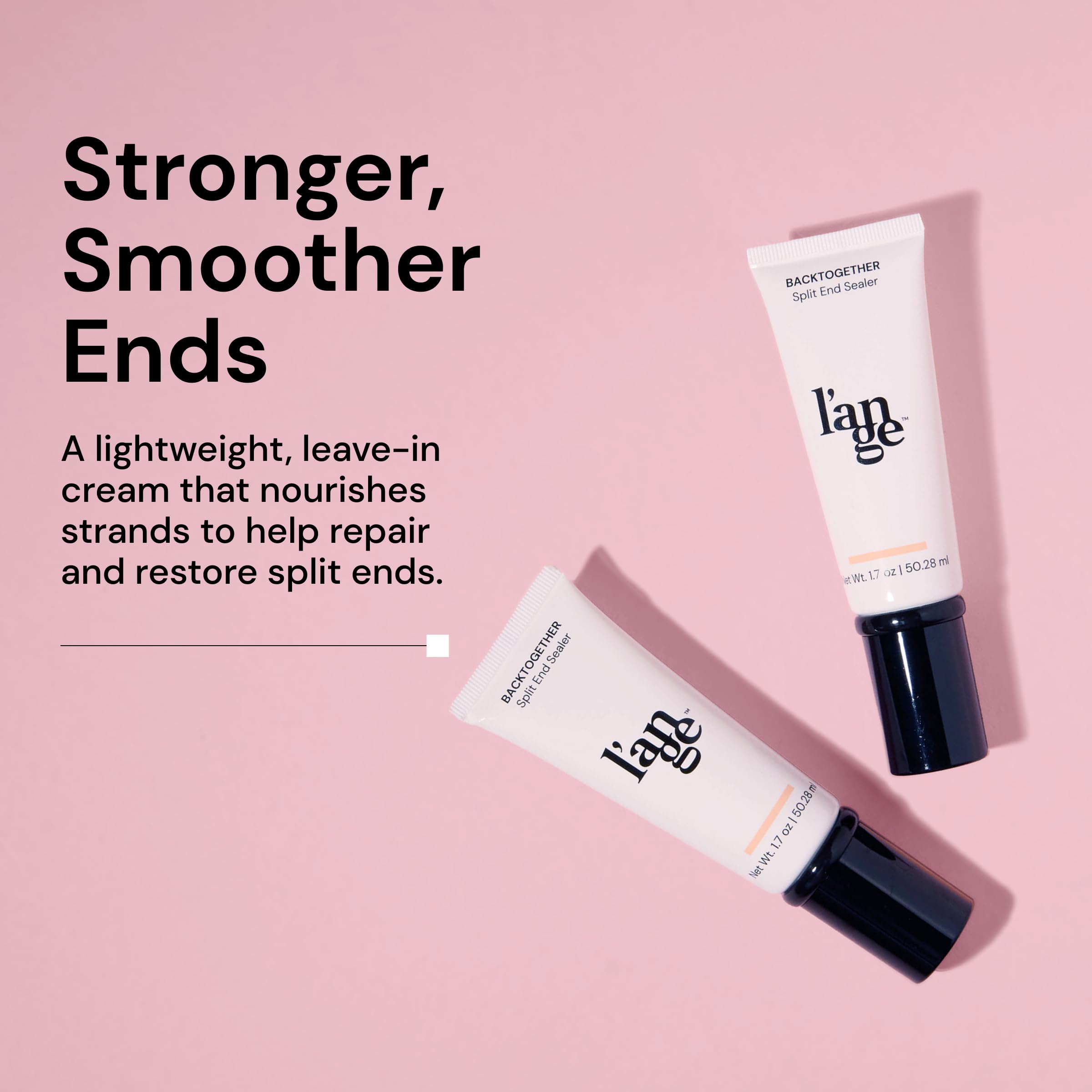 L'ANGE HAIR BackTogether – texture crème légère qui n'alourdit pas les cheveux.
