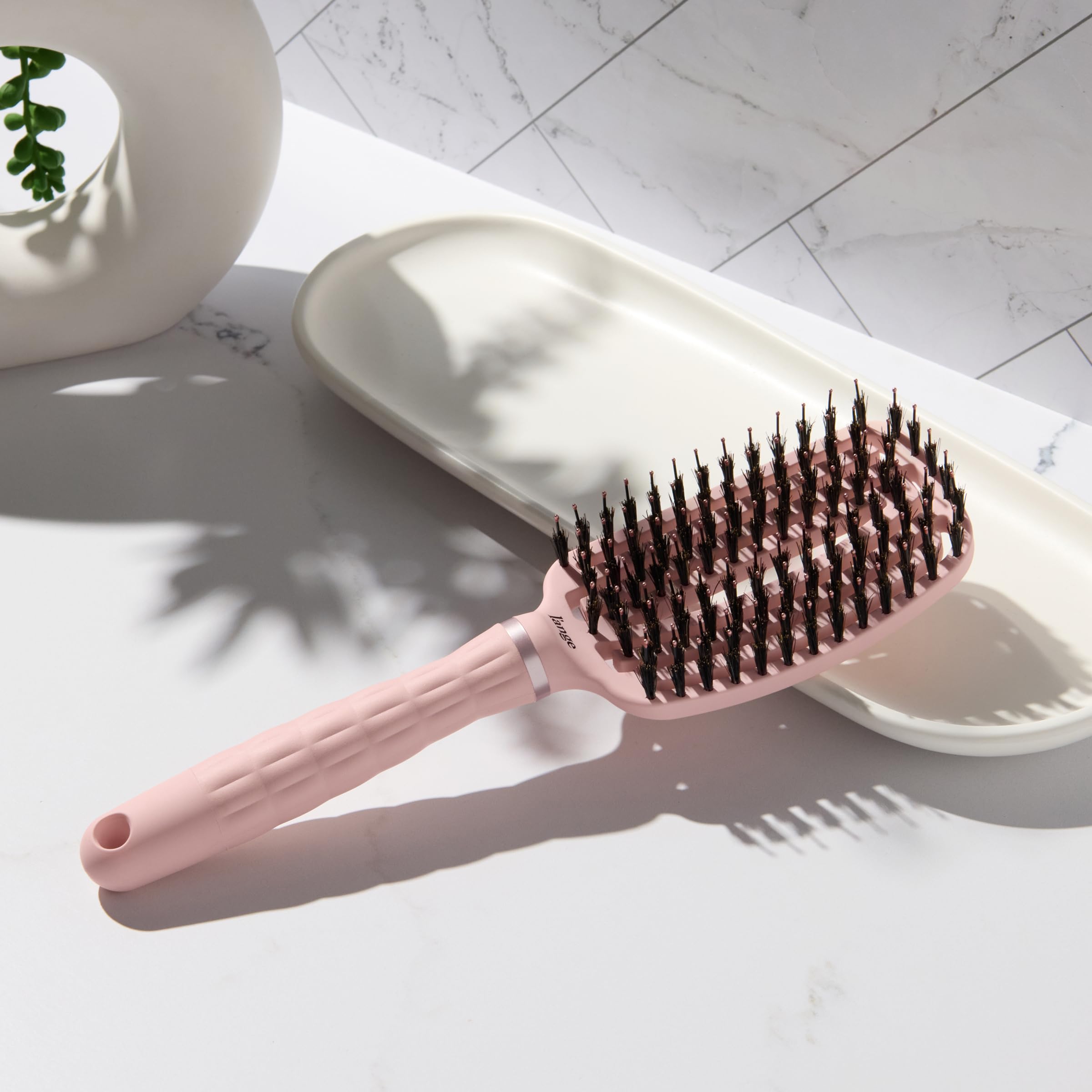 Brosse L'ANGE HAIR anti-frisottis pour cheveux plus lisses