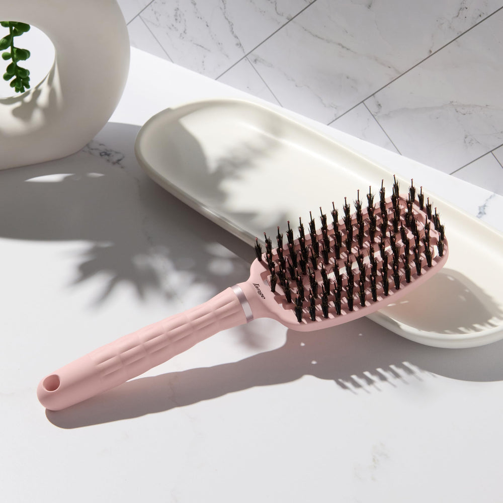 Brosse L'ANGE HAIR anti-frisottis pour cheveux plus lisses