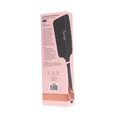 L'ANGE HAIR brosse démêlante plate combat les frisottis et apporte de la brillance.