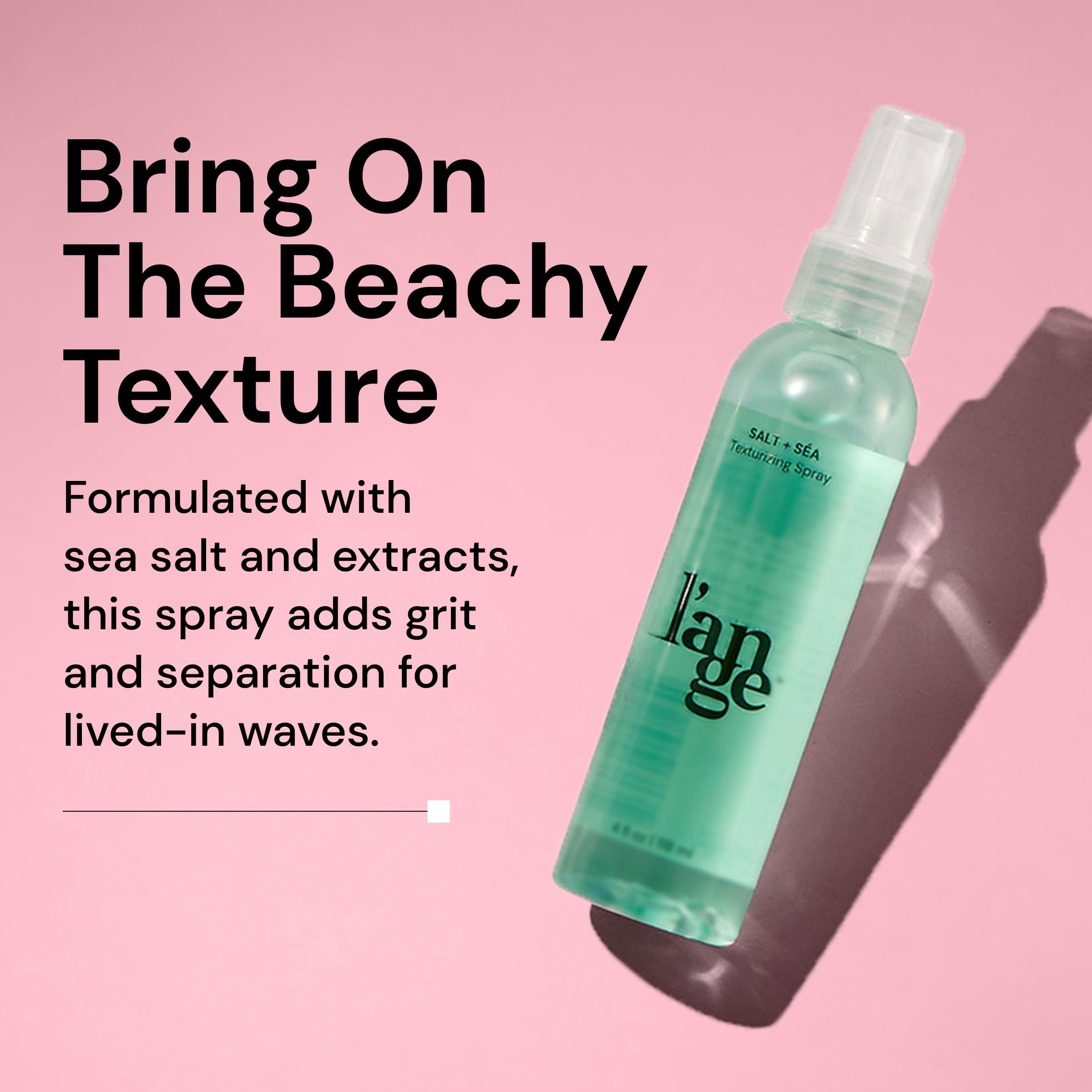 L'ANGE HAIR montre des ondes plage pour texture naturelle.