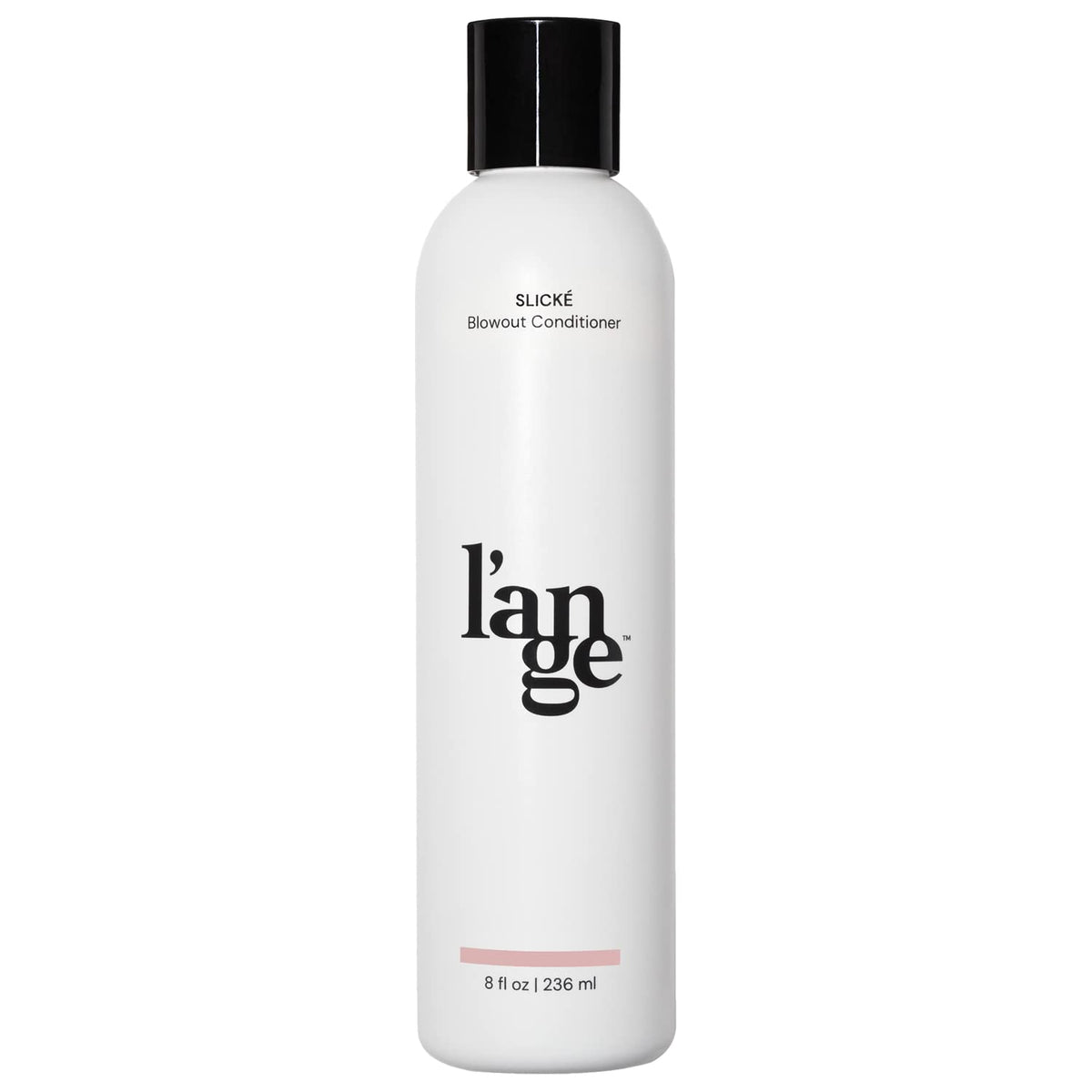 LANGE HAIR Slické: bouteille de conditionneur hydratant pour cheveux éclatants.