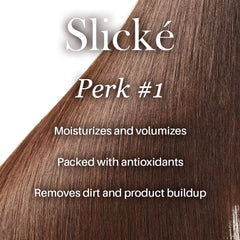 LANGE HAIR Slické: conditionneur au pamplemousse revitalisant pour hydratation légère.