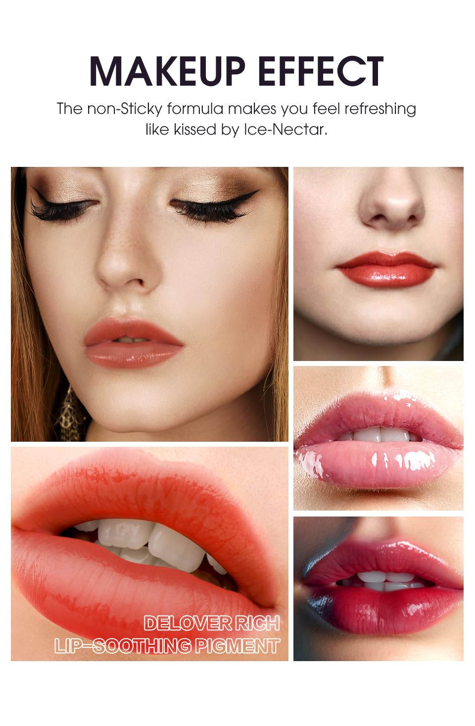 LANGMANNI gloss palette variée, parfait comme cadeau chic.