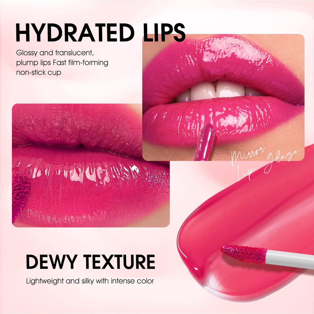 LANGMANNI gloss mini-tube portable, idéal pour sac à main et retouches.