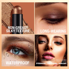 Crayon LANGMANNI ombre chocolat brun mat définition chaude et naturelle