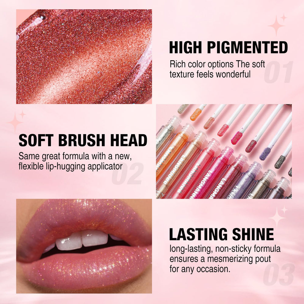 LANGMANNI emballage cadeau – vernis-levres élégant idéal pour offrir.
