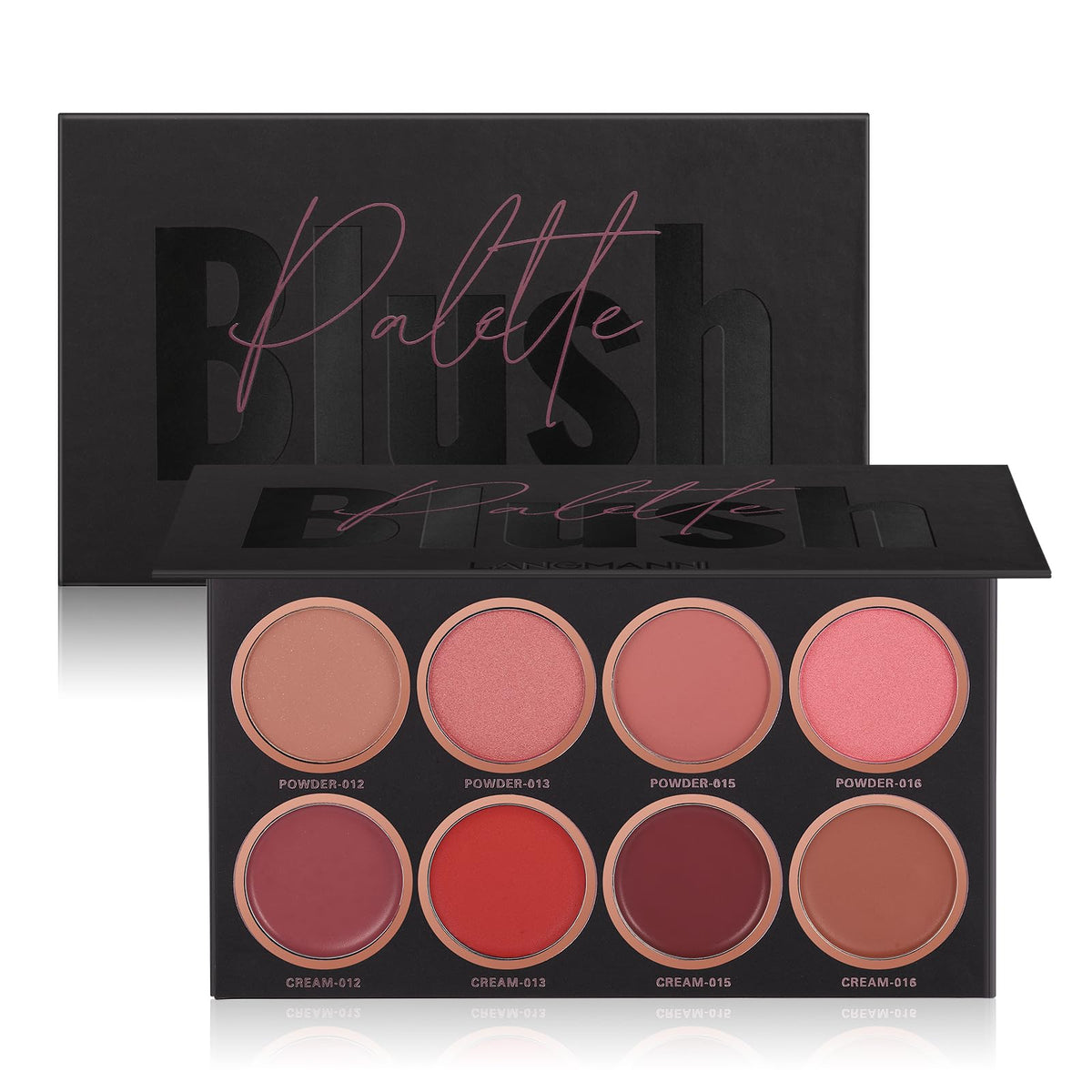 LANGMANNI palette-blush-8-couleurs-poudre-creme: teint naturel et éclat subtil.