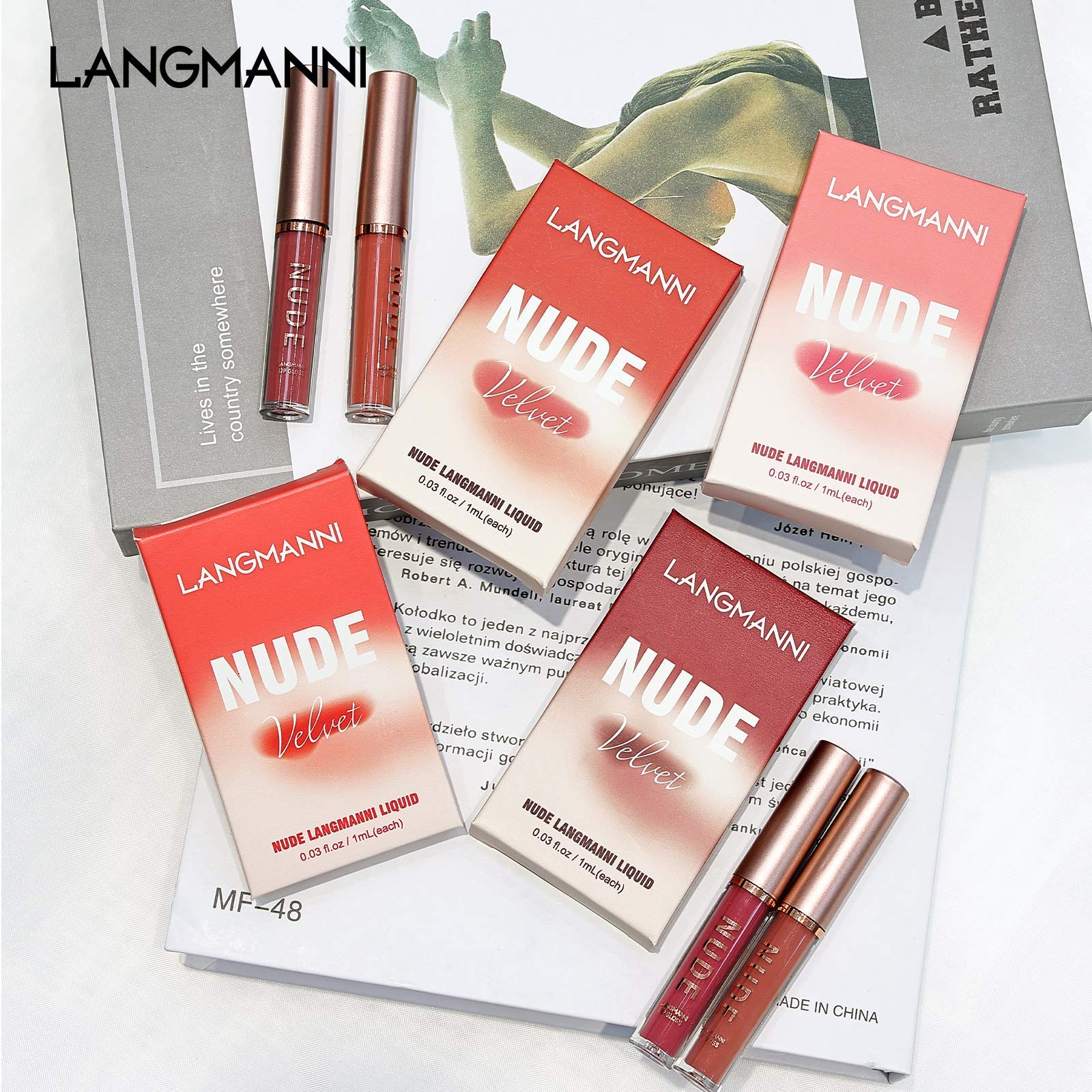 Langmanni tenue resistante levres pour toutes les occasions.