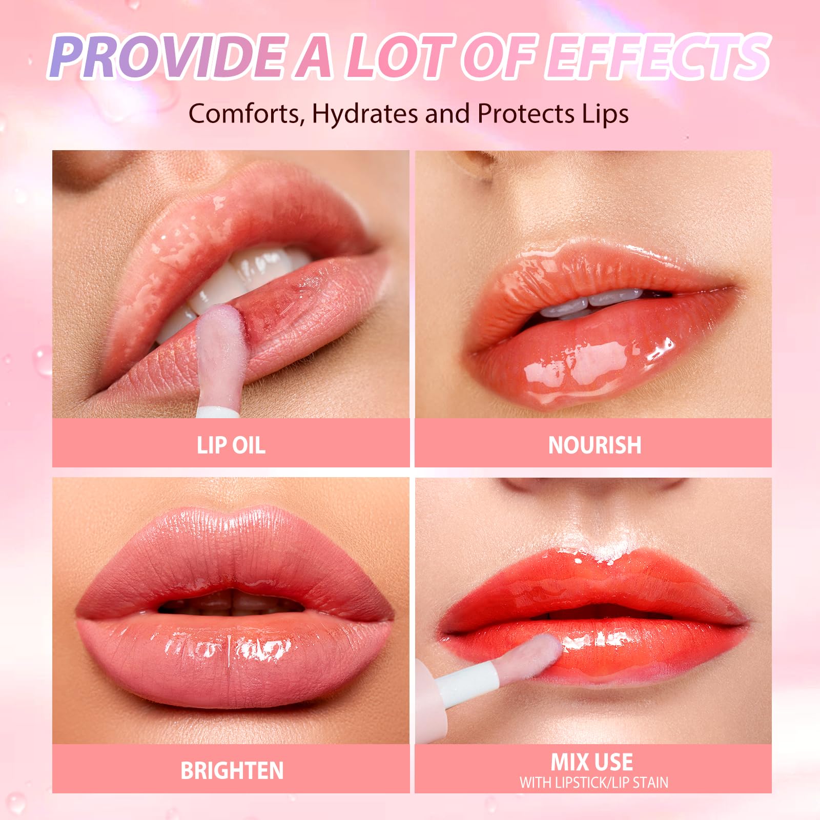 Langmanni Lip Oil cadeau-maquillage: idée parfaite pour fêtes et occasions.