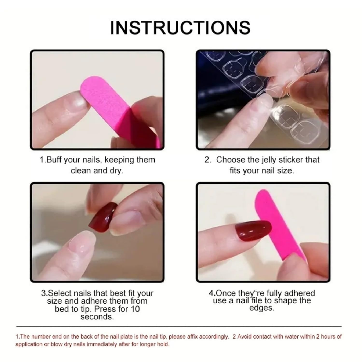 Retrait facile des ongles Lankensuixi sans abîmer les ongles