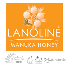 Emballage élégant de Lanoline Manuka Honey Skin Renew prêt pour la routine beauté.