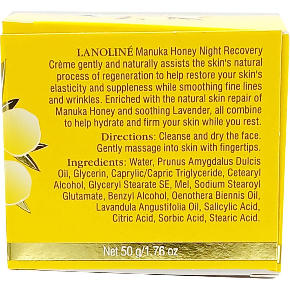 Texture onctueuse de Lanoline Manuka Honey Skin Renew, détail.