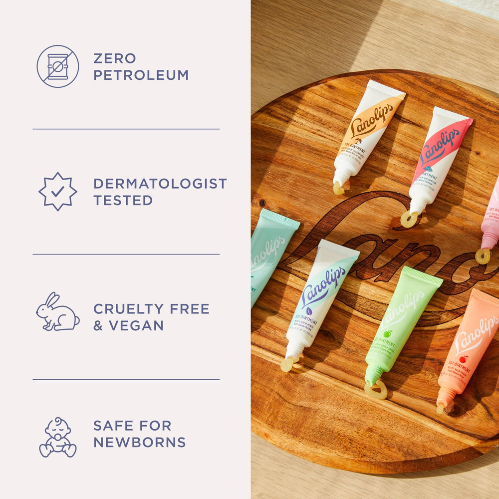 Lanolips 101 usages multiples lèvres cuticules et zones sèches