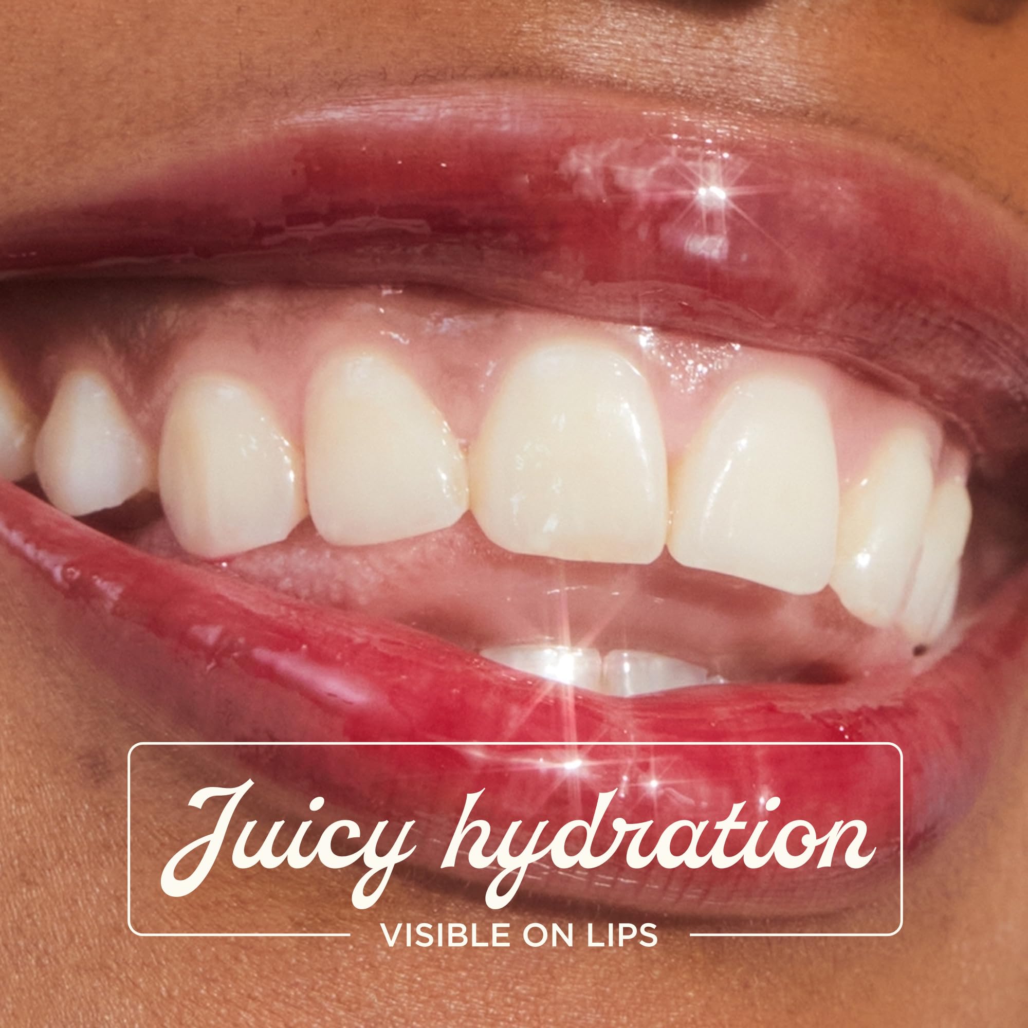 Lanolips Fruity Jellybalm fraise, teinte rouge translucide et parfum fruité.