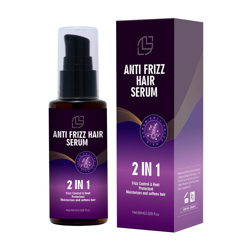Sérum Lanthome Anti-Frizz en flacon 60 ml pour cheveux plus lisses