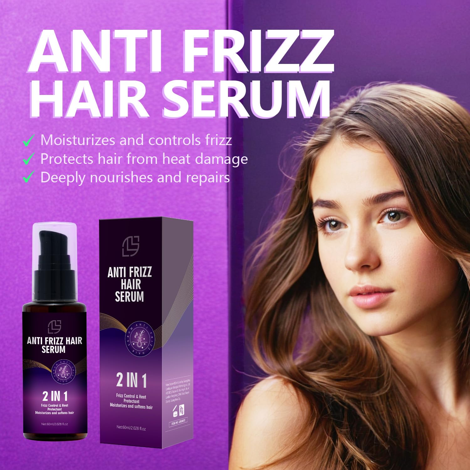 Sérum Lanthome Protection Chaleur protège les cheveux lors du coiffage