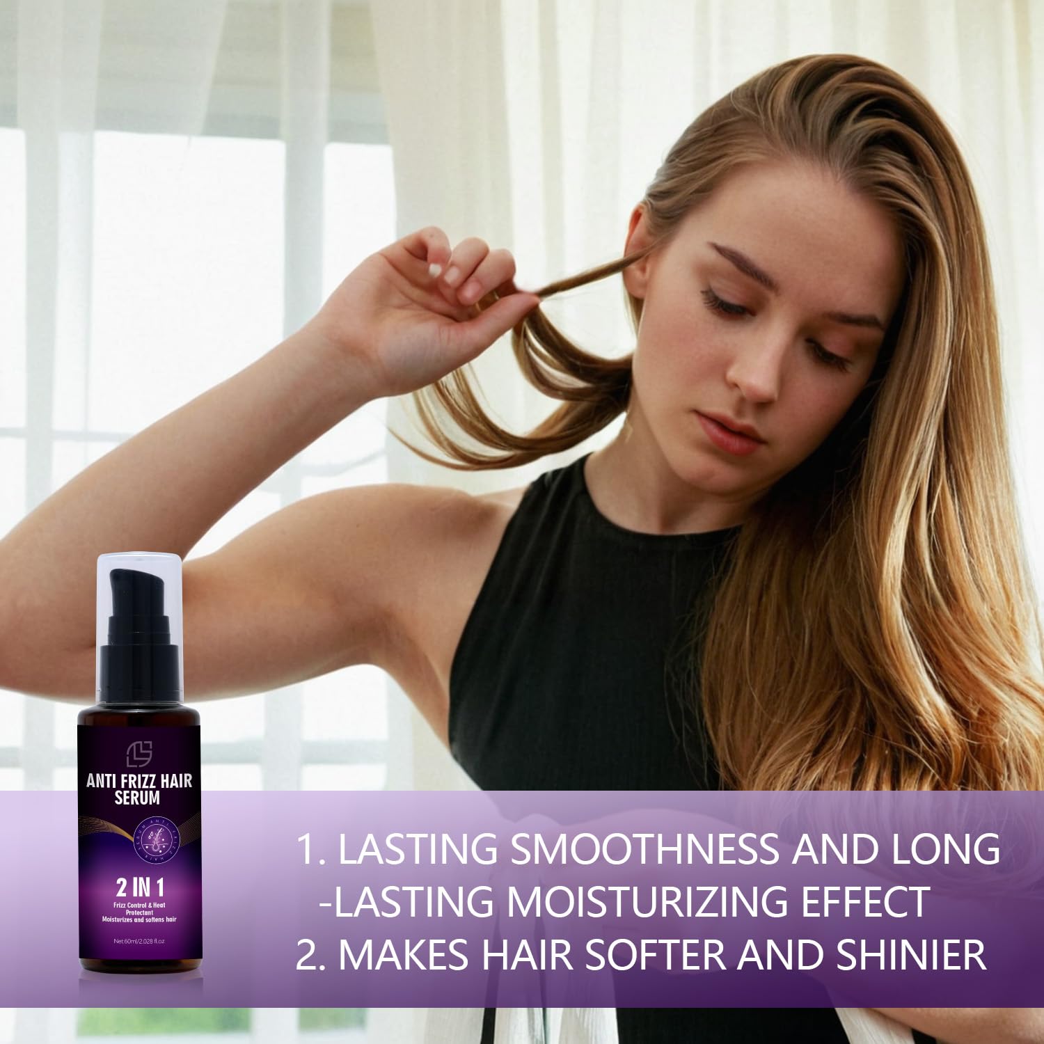 Texture légère Lanthome, parfum subtil et démêlage facilité