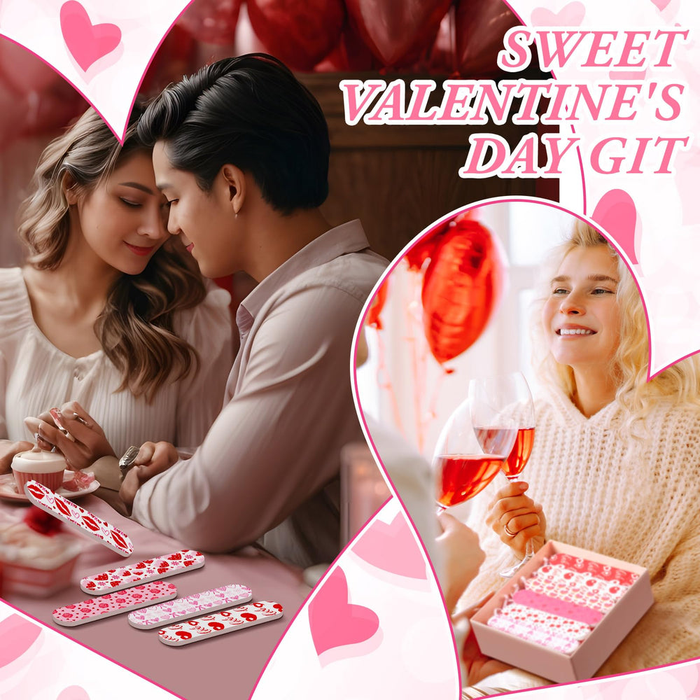 Cadeau Saint-Valentin pratique : limes à ongles utiles pour surprises et cadeaux.
