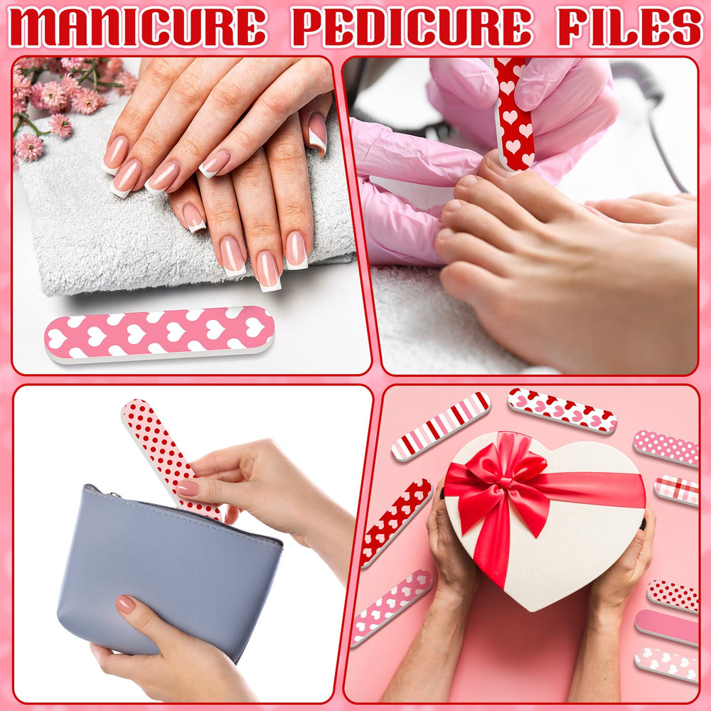 Lanties limes à ongles compactes, parfaites pour voyages et kit beauté.