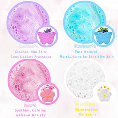 Lanwexy bombes-pieds-myrtille: couleur vive et soin hydratant pour les pieds