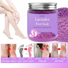 Lanwexy-sels-mer-epsom-pieds: exfoliation légère et texture de peau améliorée.