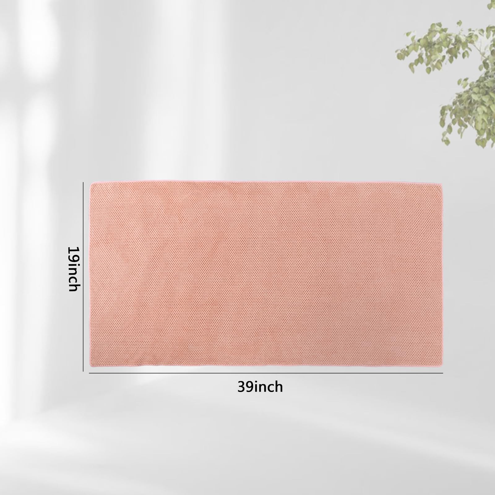 Laojbaba serviette microfibre rose, démonstration d’absorption rapide.