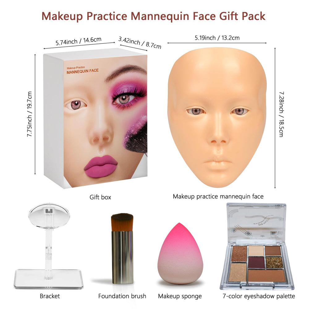 Visage maquillage portable Laokiiy facile à transporter dans le sac.