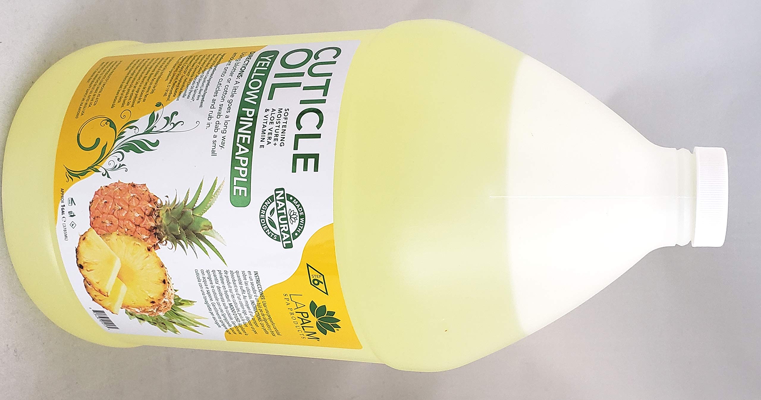 La Palm huile cuticule Ananas Jaune, hydratation ciblée et soin des ongles.