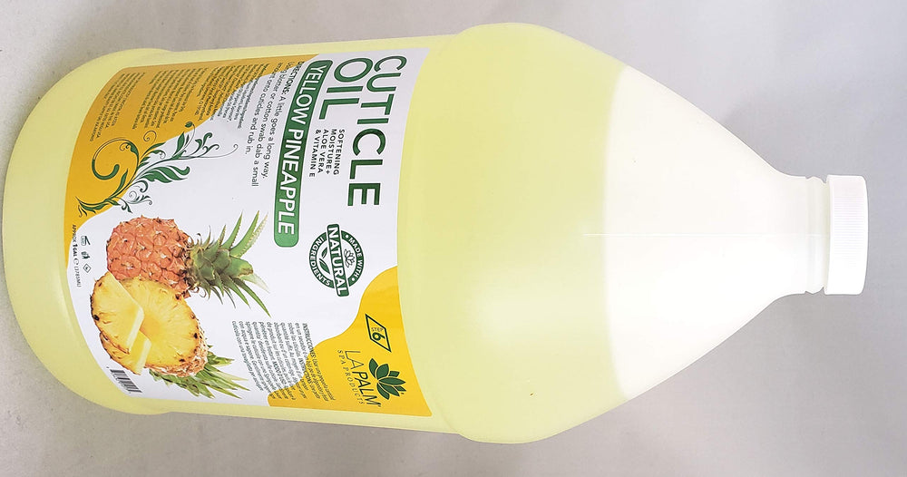 La Palm huile cuticule Ananas Jaune, hydratation ciblée et soin des ongles.