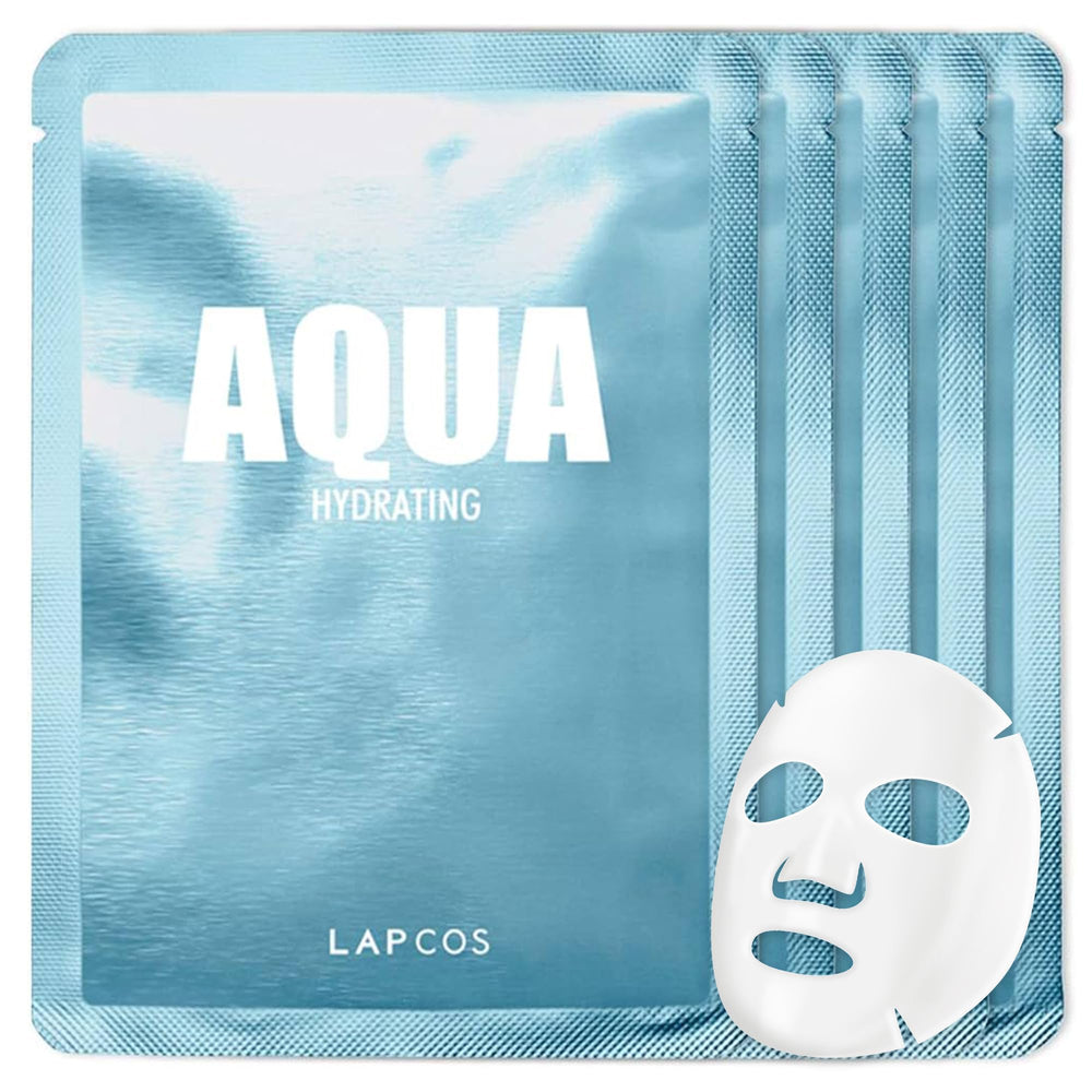 LAPCOS Masque Aqua en feuilles hydrate intensément grâce à l'eau de mer