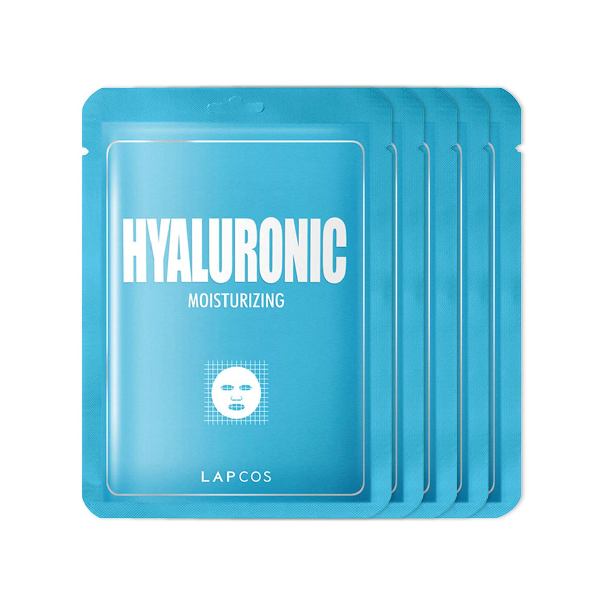 LAPCOS Masque Hyaluronique – emballage élégant, hydratation durable.