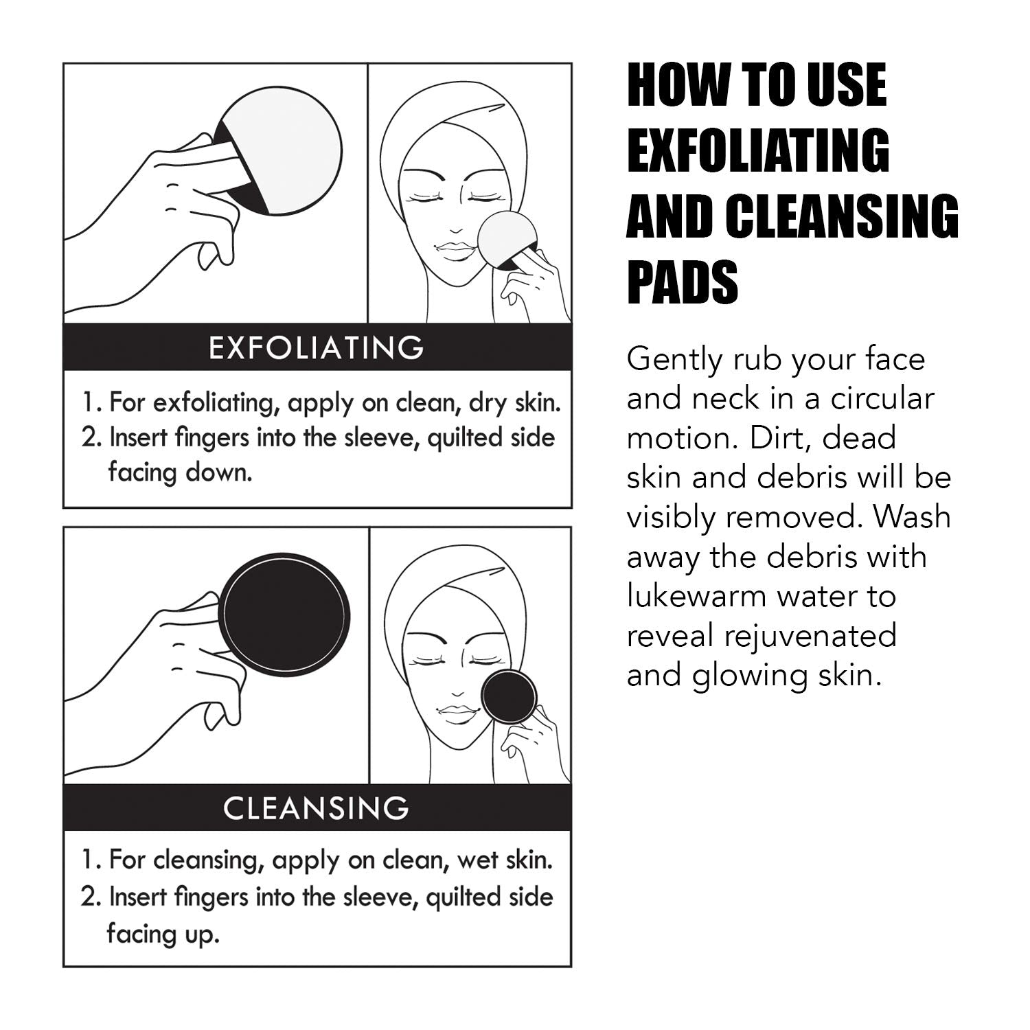 LAPCOS Milk Feel : emballage individuel pratique pour une routine en déplacement.