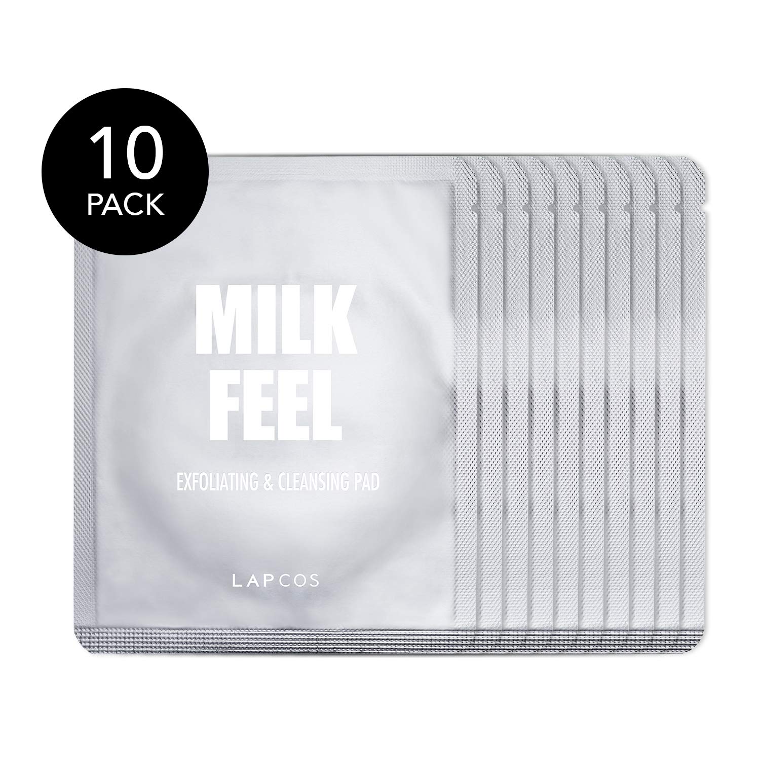 LAPCOS Milk Feel : pad texture peau refinee et douceur pour un teint lisse.