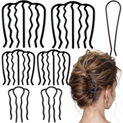 Pinces laterales LAPOHI en alliage pour cheveux robustes